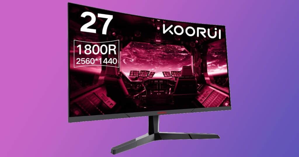KOORUI 24 Inch Computer Monitor -FHD 1080P Gaming India