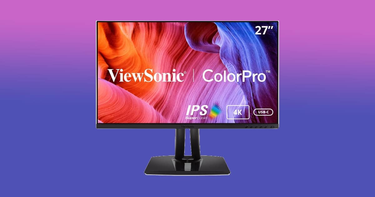 Treat your eyes and wallet with this premium 4K ViewSonic monitor deal ...